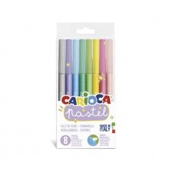 CARIOCA MARCADORES PASTEL 8 CORES