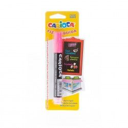 Marcador Carioca Flurescente Líquido Rosa Marcador Carioca Flurescente Líquido Rosa