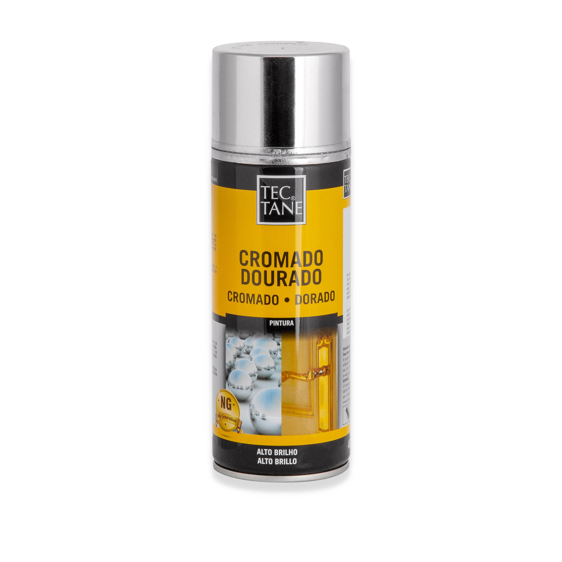 Spray Pintura Efeito Cromado EF406 400ml