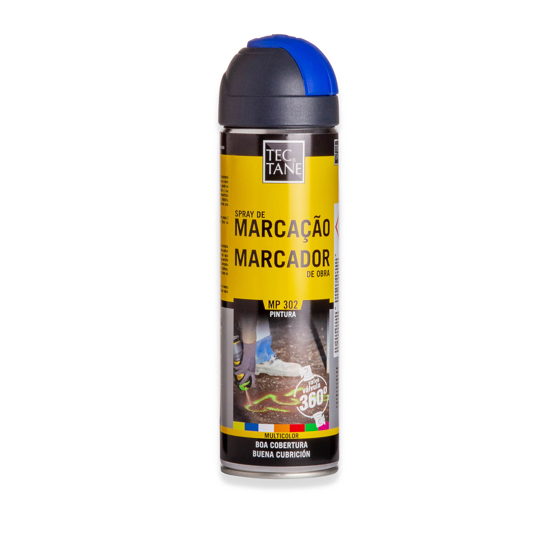 Spray Pintura Marcação MP302 Azul 500ml