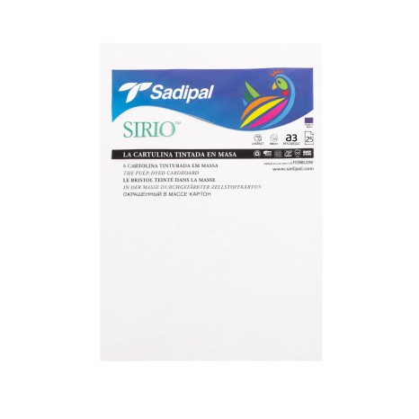 Folha Cartolina Sirio Sadipal A3 Branco 29.7X42cm - Image product
