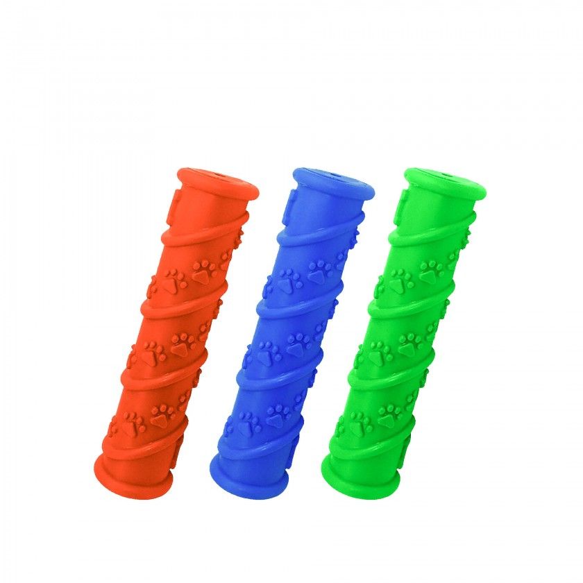 Brinquedo Para Cão Plástico Multicor 18cm Brinquedo Para Cão Plástico Multicor 18cm