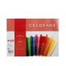 Bloco Papel Celofane Cor Sortida 10 Folhas 24X32CM Bloco Papel Celofane Cor Sortida 10 Folhas 24X32CM