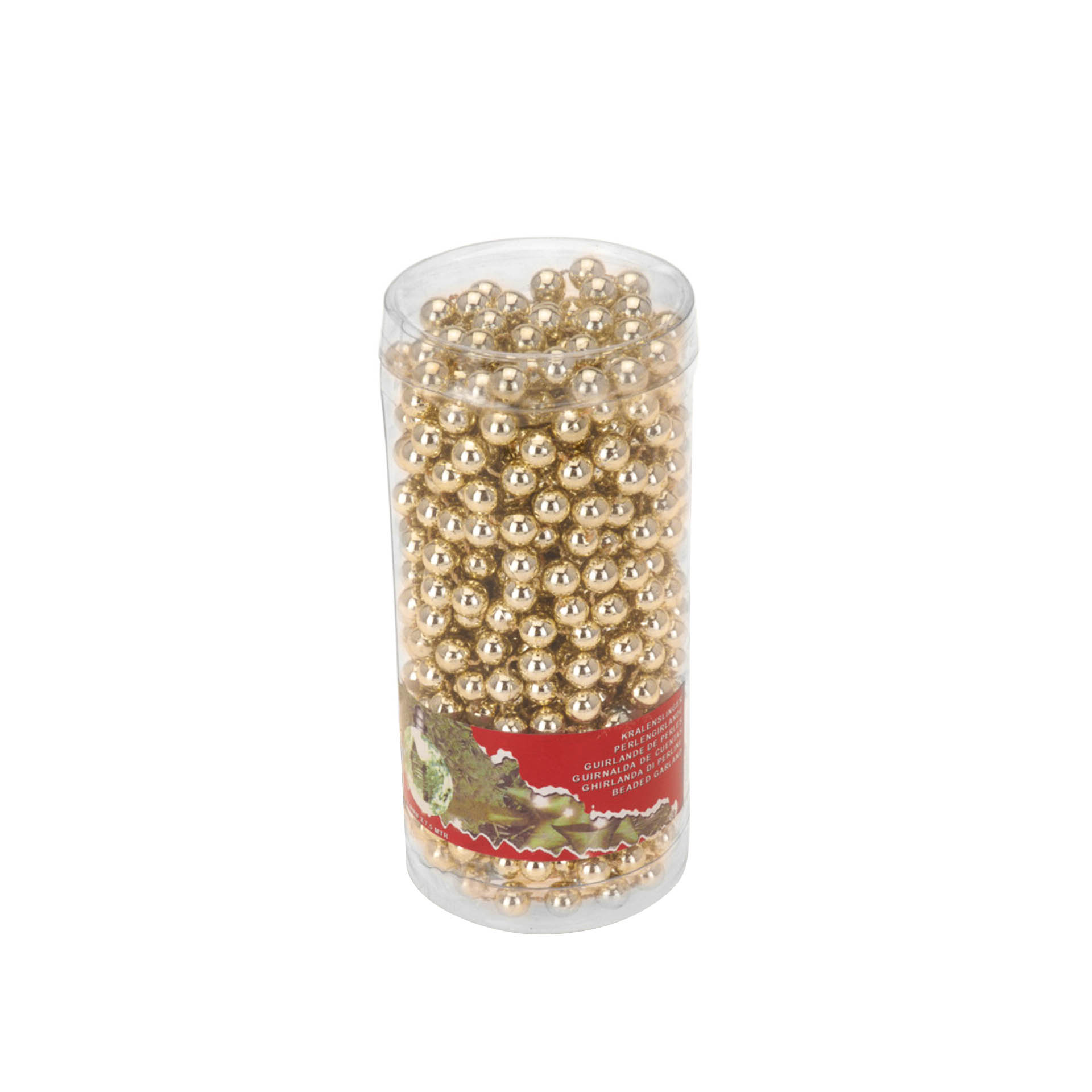 Grinalda Natal Bolas Dourada 75CM