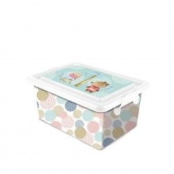 Caixa Multiusos Plstico Kids Azul 23l 38.5X27.5X18.5cm