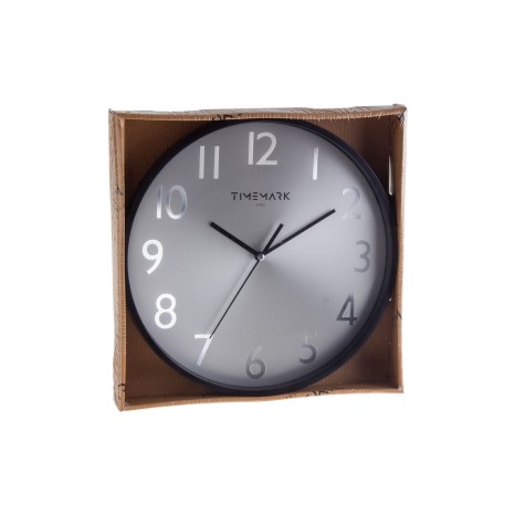 Rel�gio Parede Timemark Metal Preto 30cm - Image product