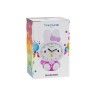 Despertador Analgico Infantil Coelho Plstico Rosa 14.5X11.5X18.5cm