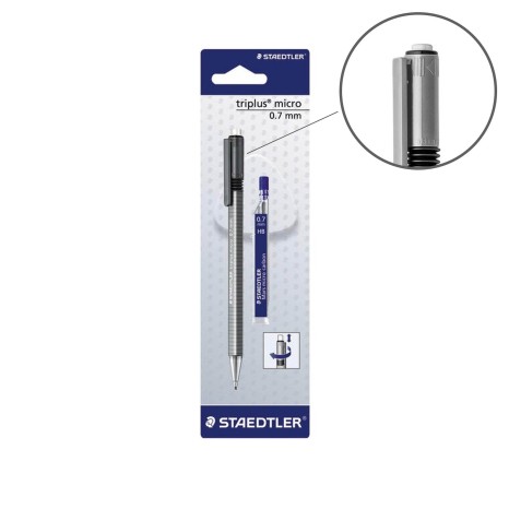 Lápis Minas Triplus Micro 1.3mm + Minas 0.7mm - Image product