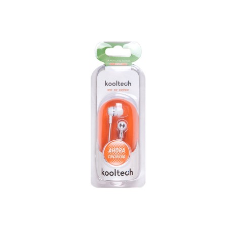 Auricular Kooltech Com Microfone Pl�stico Branco - Image product