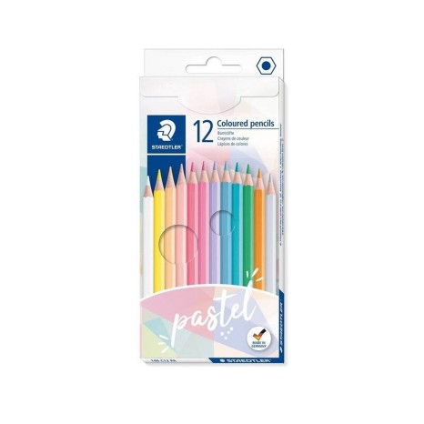 Lápis Cor Staedtler Pastel 12 Cores - Image product