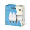 Lâmpada Led Vela E14 6W Luz Neutra Pack 3 Lâmpada Led Vela E14 6W Luz Neutra Pack 3