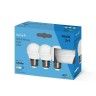 Lâmpada Led Esférica E27 6W Luz Fria Pack 3 Lâmpada Led Esférica E27 6W Luz Fria Pack 3