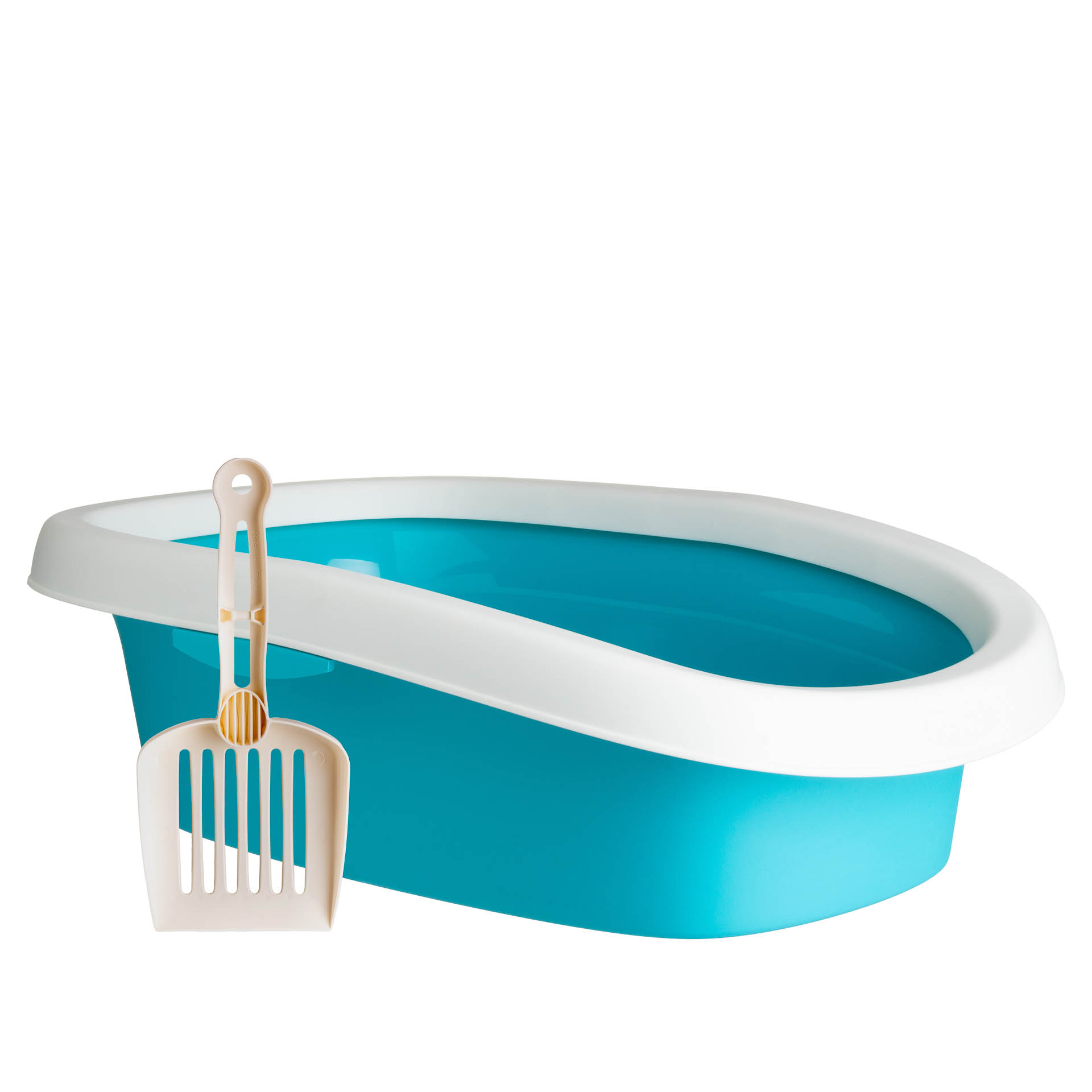 Caixa Higienica Gato com Pá 39X58X17cm