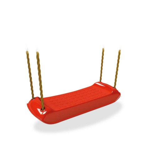 Baloiço Assento com Cordas Plástico Vermelho 44X29cm - Image product