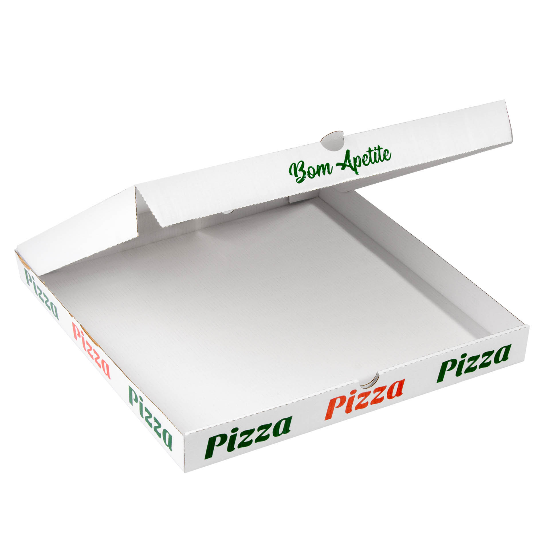 Caixa Cartão Pizza Micro 41X41X4.5cm Pack 100
