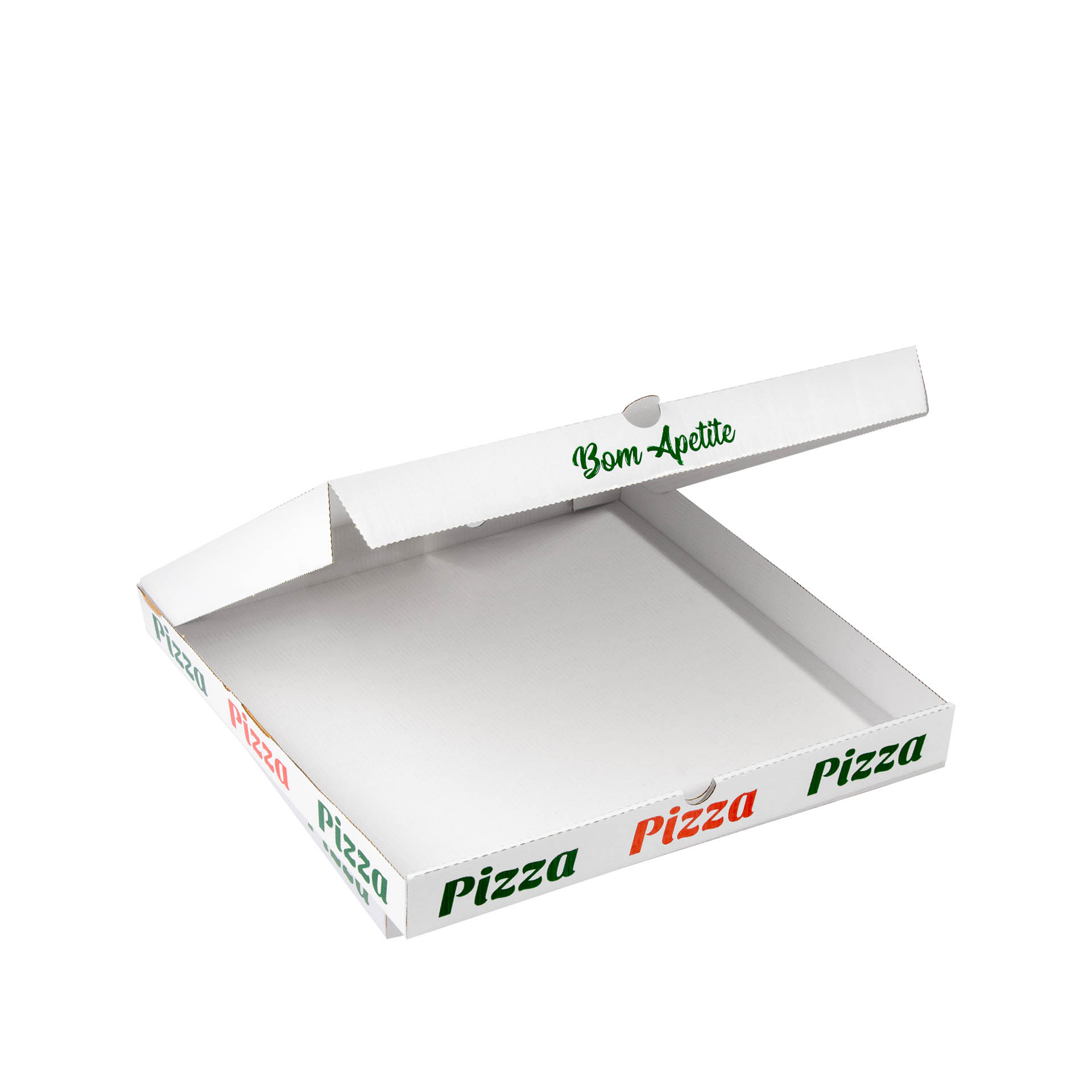Caixa Cartão Pizza Micro 36X36X4.5cm Pack 100