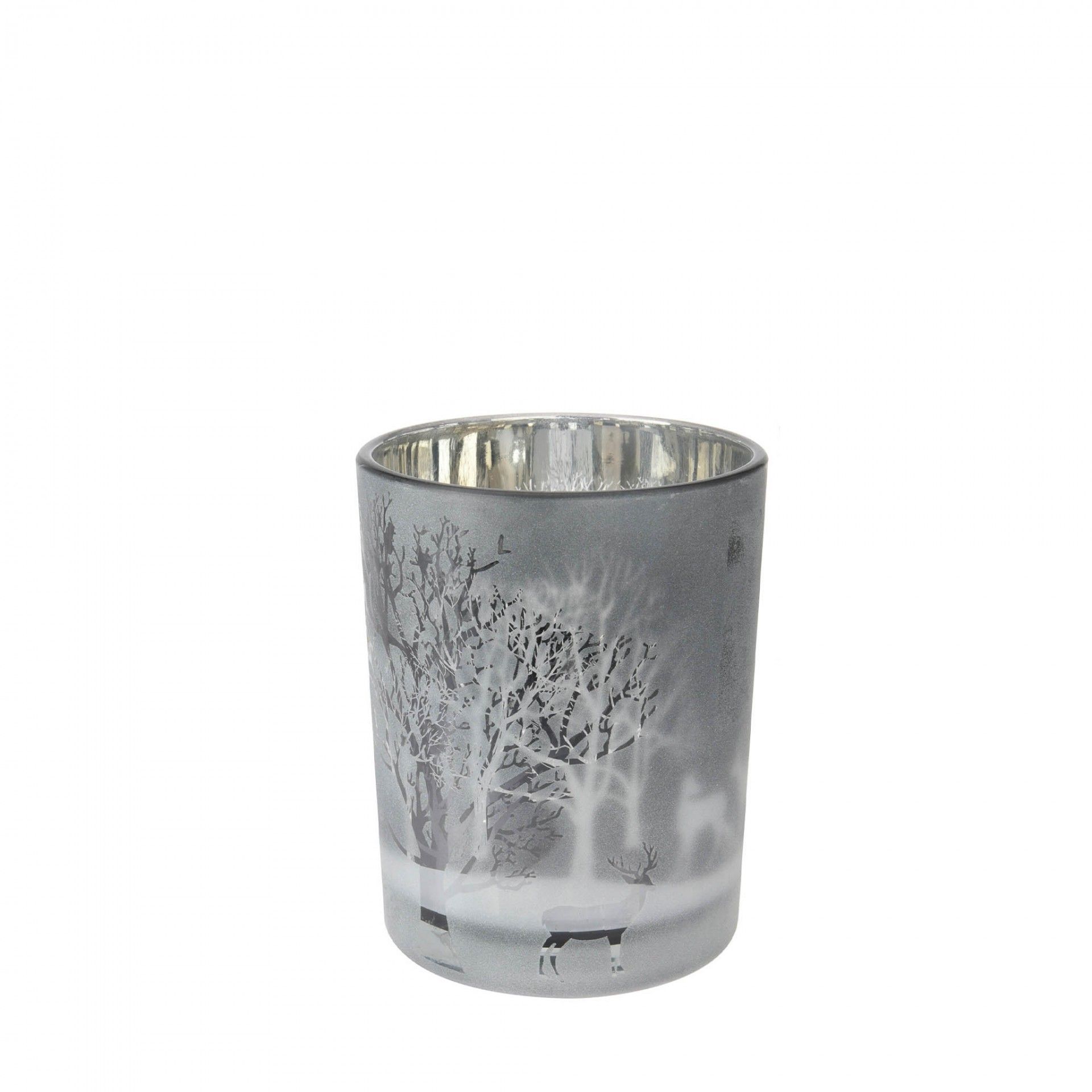 Porta Velas Vidro Ø 12CM