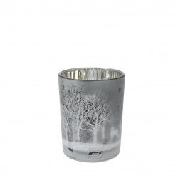 Porta Velas Vidro  12CM