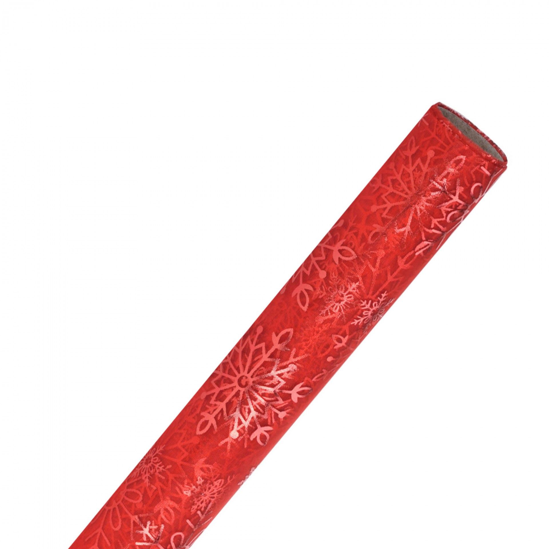 Rolo marcador de mesa Organza Vermelho 36.5X200cm