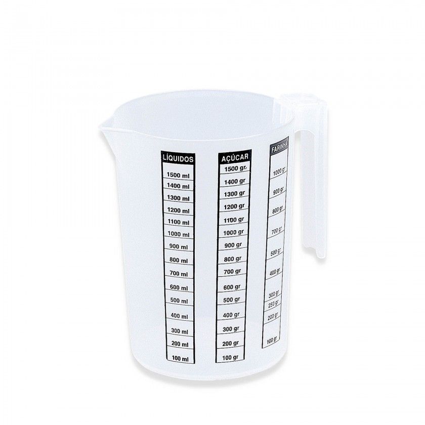 Medidor Graduado Plstico 1500ml 17X13cm