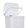 Balde Lixo com Pedal com Aro Fixação Branco 26l 37.5X30X45cm Balde Lixo com Pedal com Aro Fixação Branco 26l 37.5X30X45cm