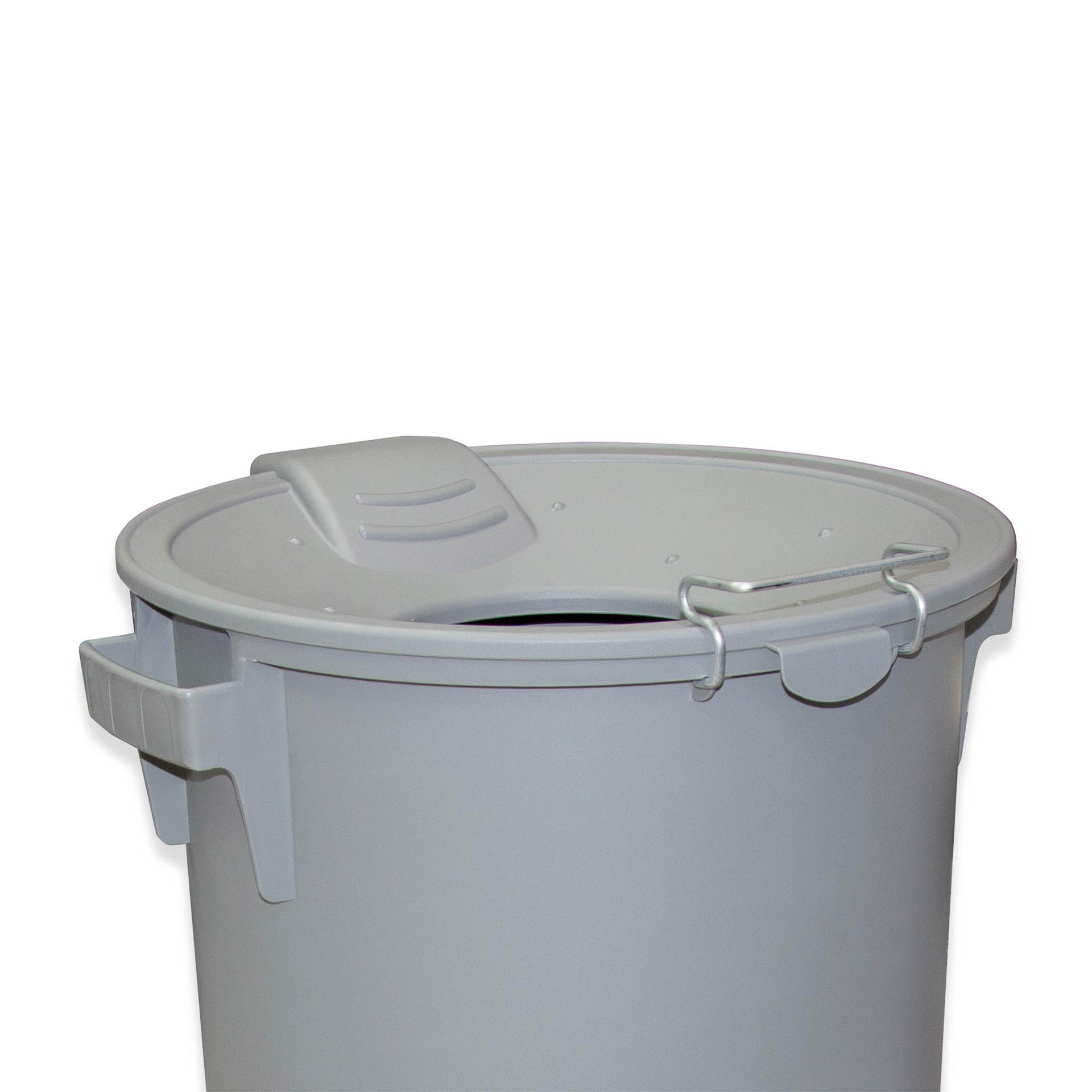 Contentor Eco Cinzento com Tampa Funil Cinzento 52l 48X50X56cm