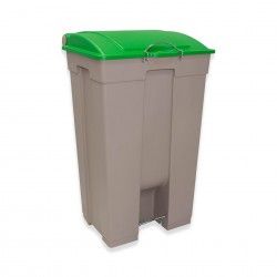 Contentor Eco com Pedal e Rodas Tampa 85l 49X48X82cm