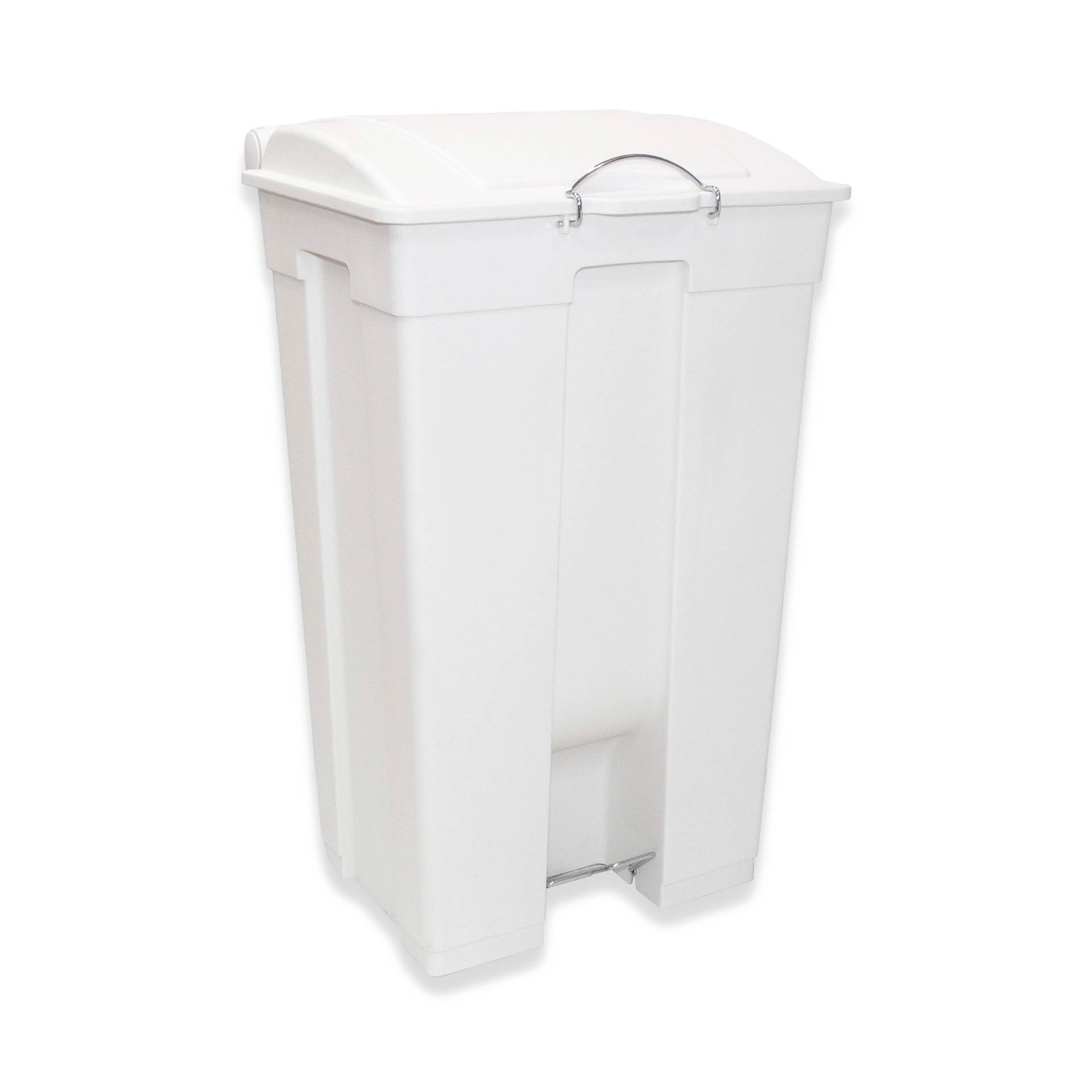 Contentor Lixo com Pedal E Rodas 85l 49X48X81cm