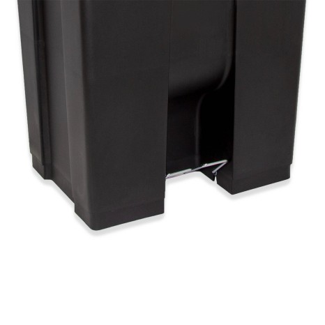 Contentor Eco Preto com Pedal e Tampa Amarelo 60l 49X45X60cm - Image product