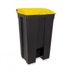 Contentor Eco com Pedal e Rodas Tampa 85l 49X48X82cm