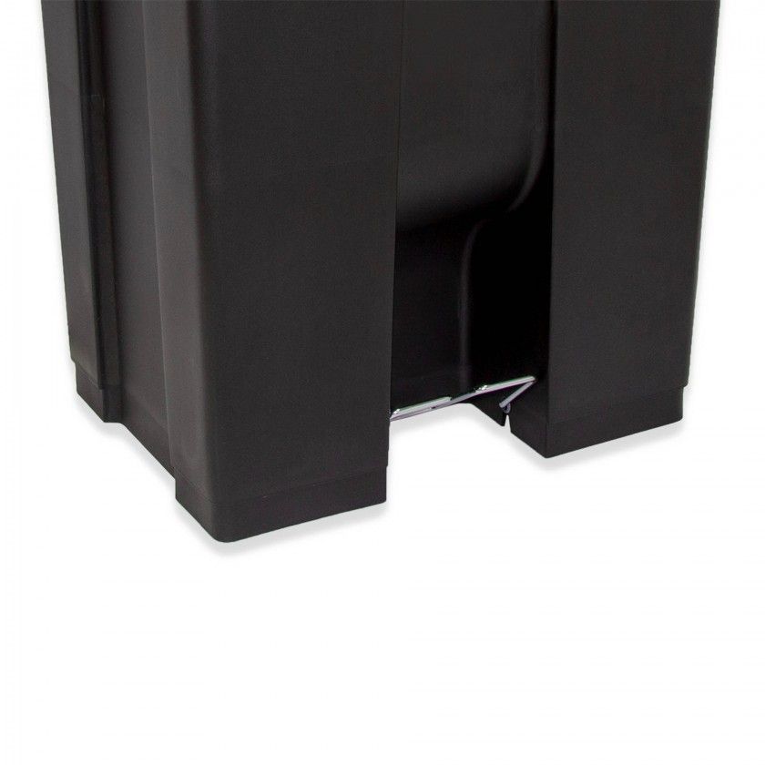 Contentor Eco Preto com Pedal e Tampa Verde 60l 49X45X60cm Contentor Eco Preto com Pedal e Tampa Verde 60l 49X45X60cm