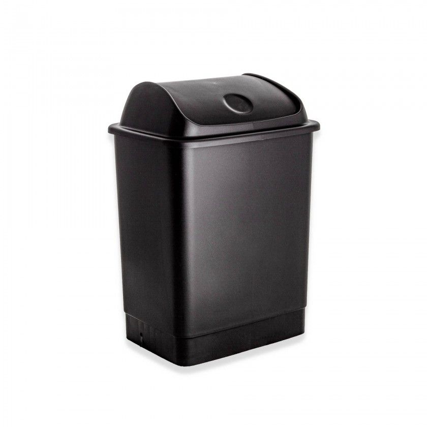 Balde Lixo com Tampa Basculante 26l 36X30X51cm