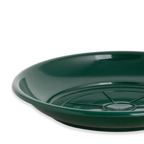 Prato para Vaso Tradicional Brilho Redondo Verde 50cm - Image product