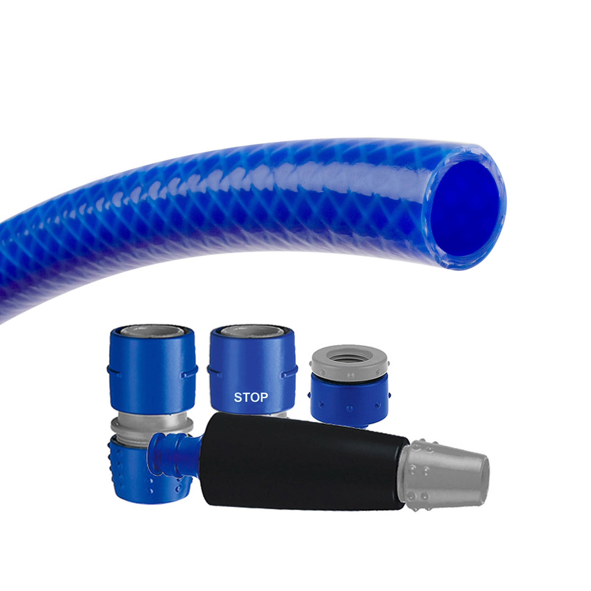 Mangueira Azul com Acessórios