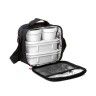 Saco Térmico Urban Food + 4 Caixas Preto 2X200ml + 2X500ml Saco Térmico Urban Food + 4 Caixas Preto 2X200ml + 2X500ml