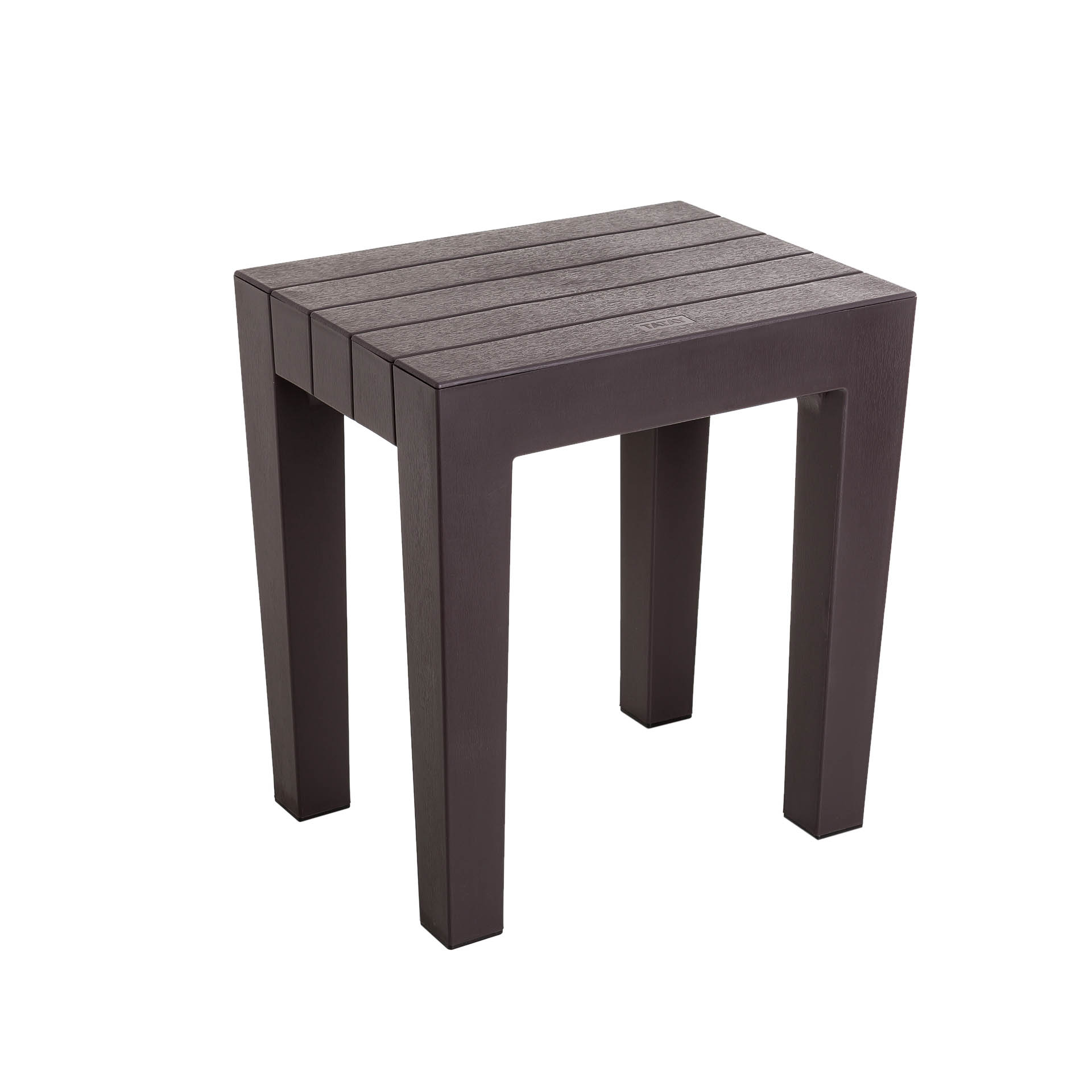Banco Wc Lombok Castanho 38X29X41.5CM