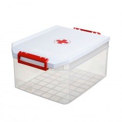 Caixa 1° Socorros 14L 27X29X19CM