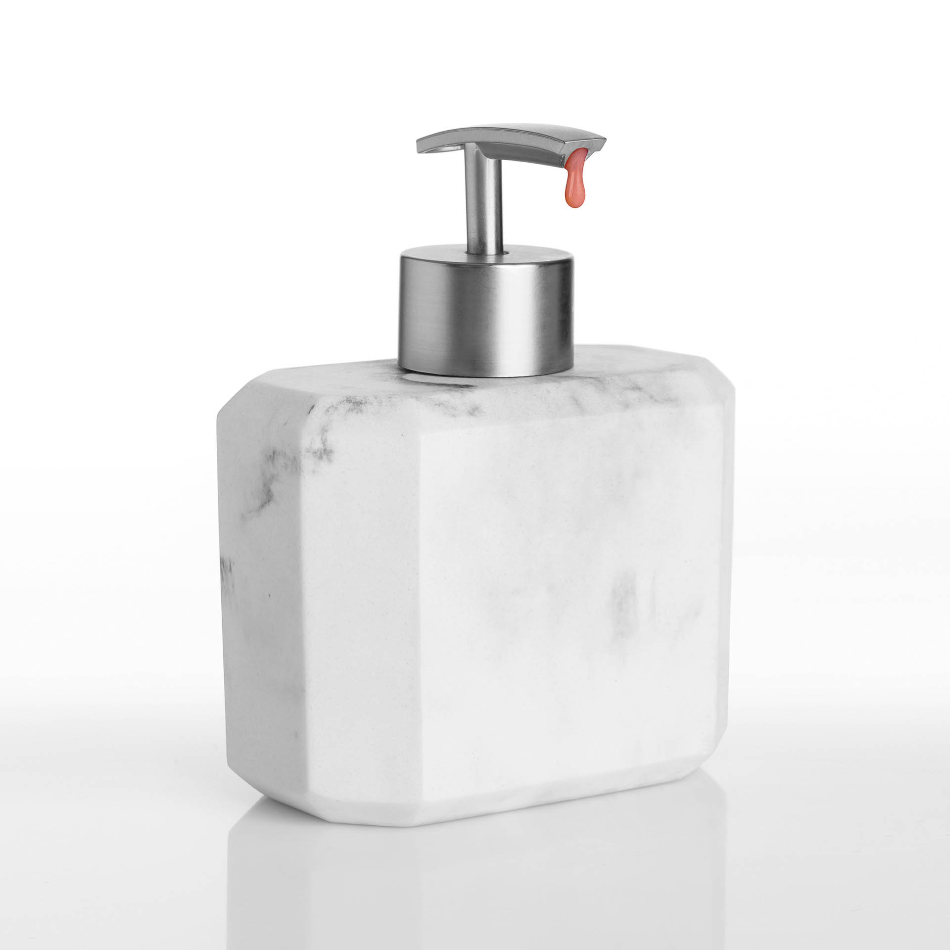 Doseador Sabonete Líquido Marble 10.2X6.2X13.2CM