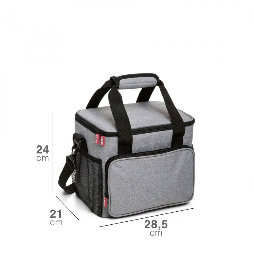 Saco Térmico Urban Food Cinzento 28.5X21X24cm Saco Térmico Urban Food Cinzento 28.5X21X24cm