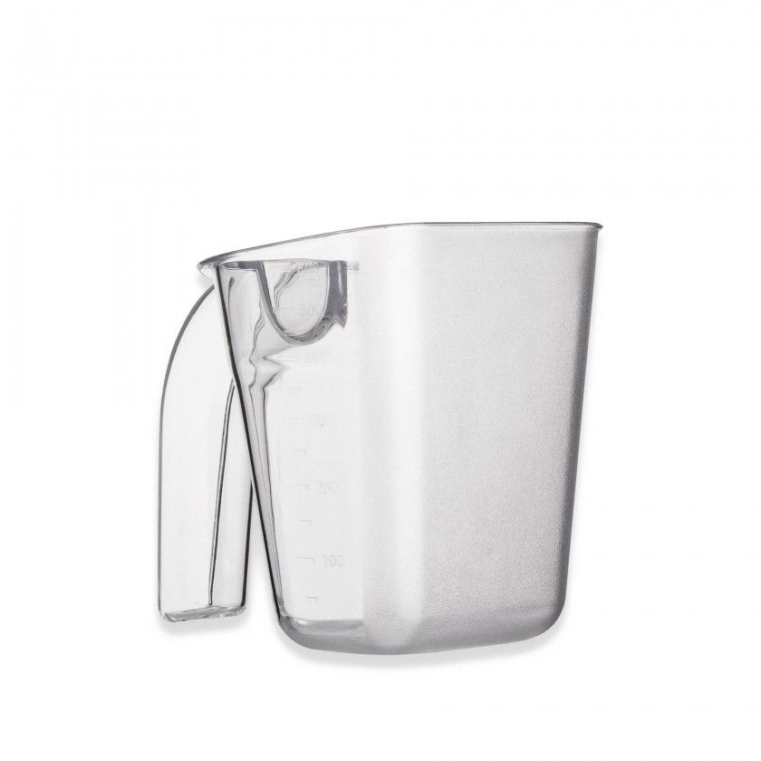 Medidor Policarbonato com Asa 600ml 12.6X11X12cm