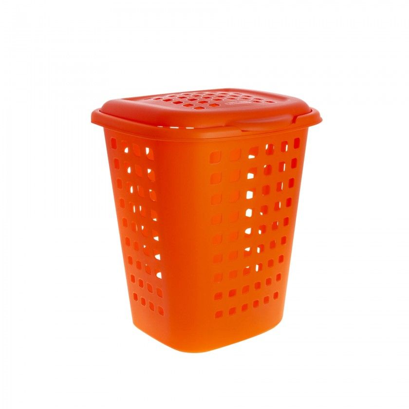 Roupeiro Polipropileno Multibasket Laranja 55l