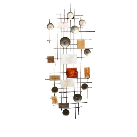 Quadro Abstrato Metal Bafana 136X60cm - Image product