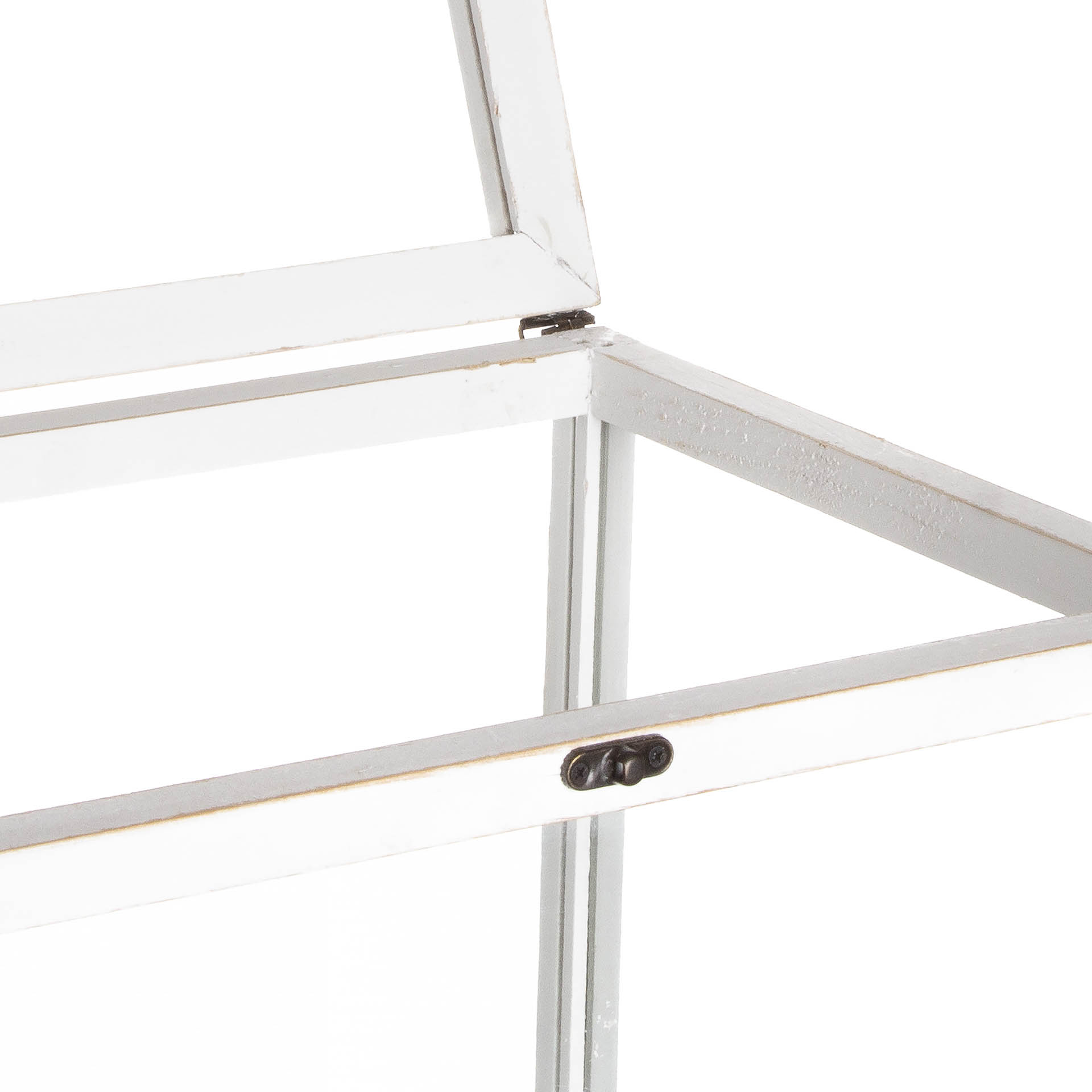 Móvel Estufa Quadrado Branco Pack 2