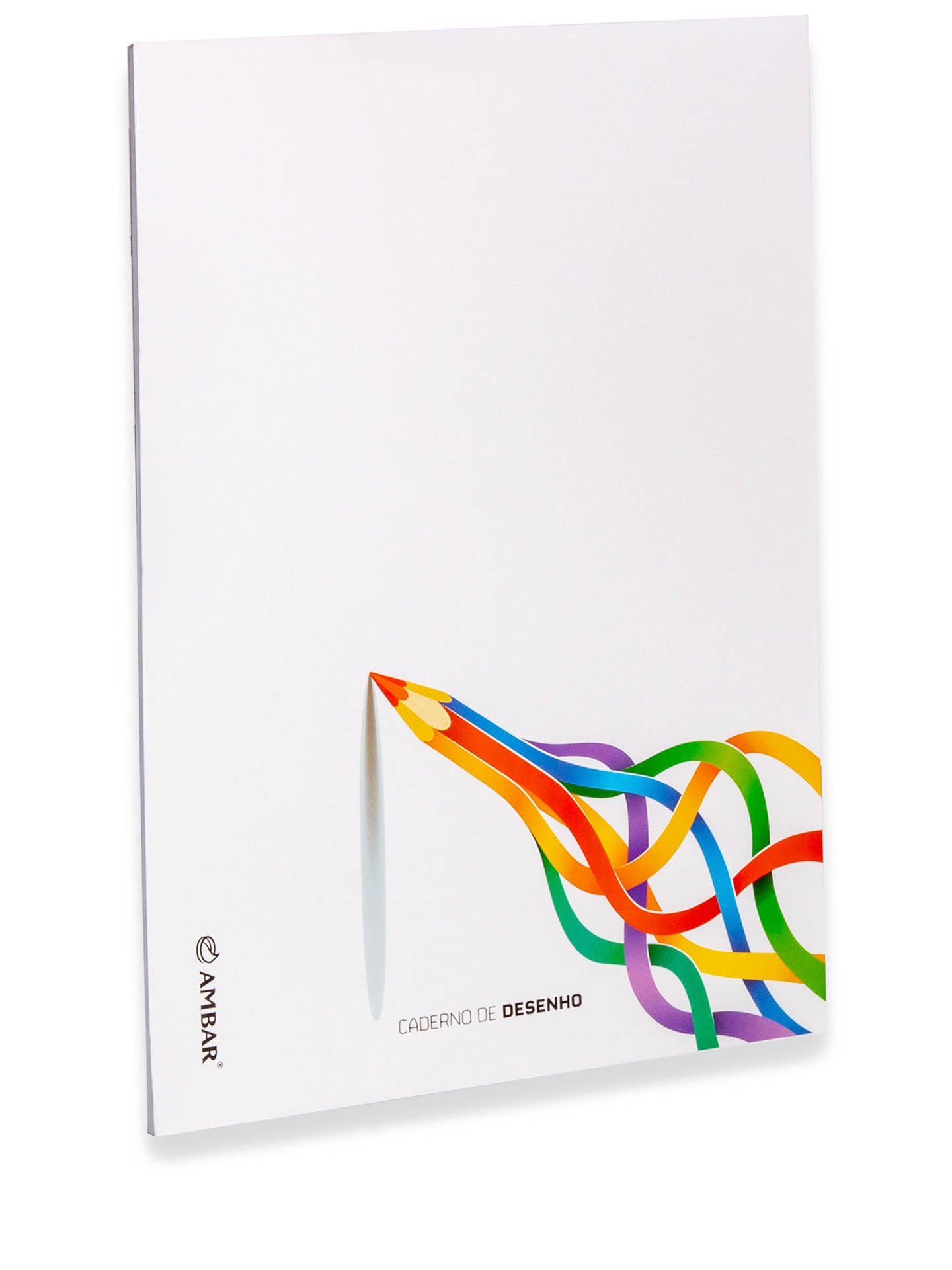 Caderno Desenho Colado Ambar School 120gr 24 Folhas
