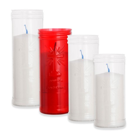 Cirio Recarga Cera Nacional Vermelho 14cm - Image product