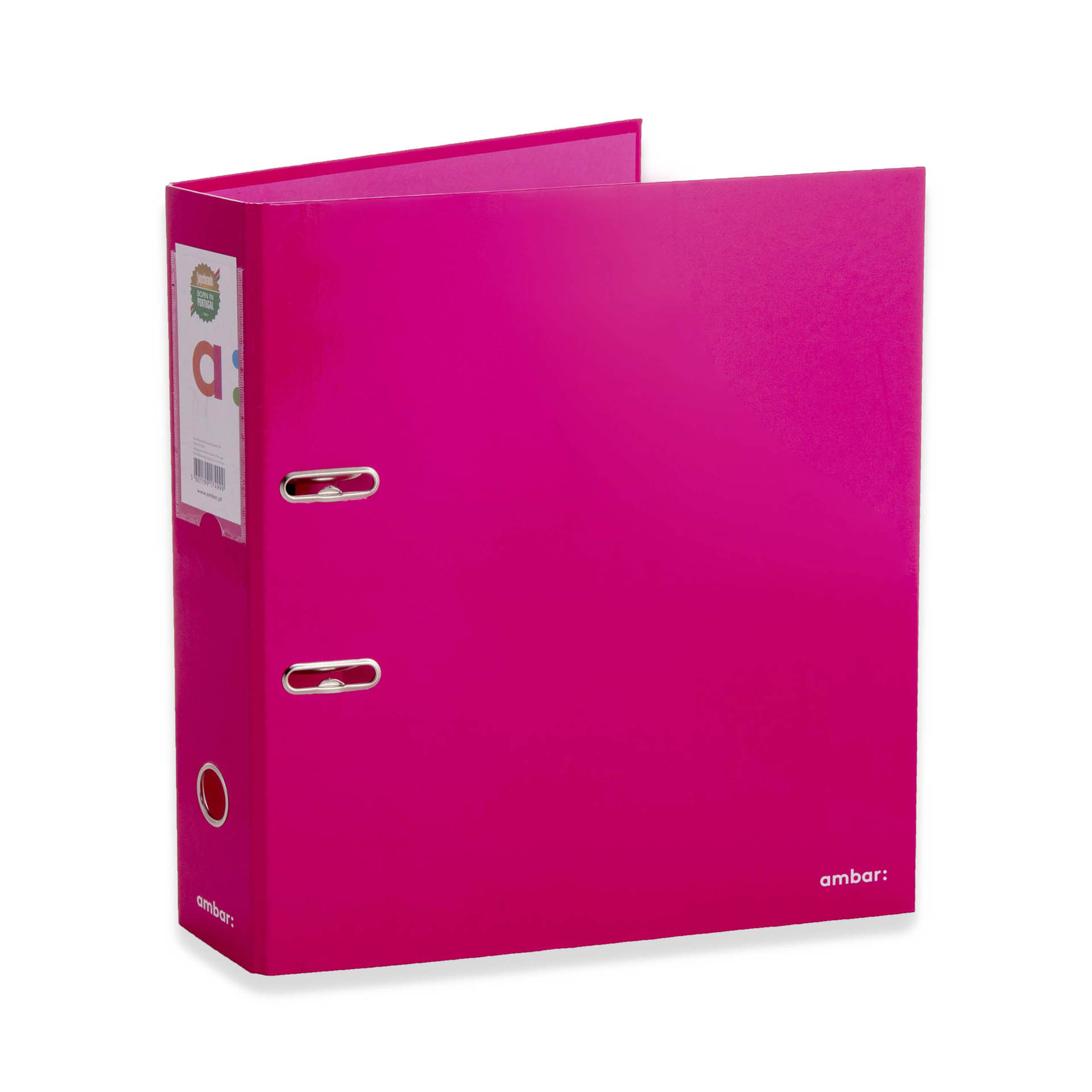 Pasta Arquivo L/L Ambar School A4 Rosa