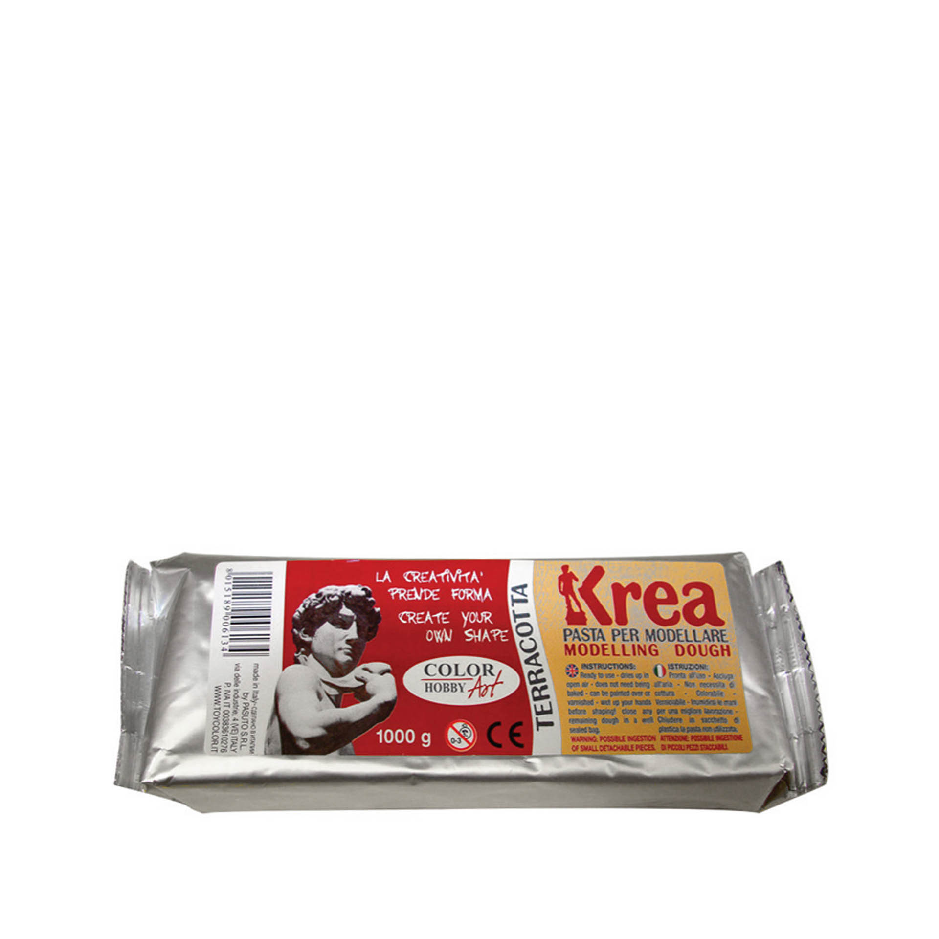 Pasta Modelar Krea Terracota