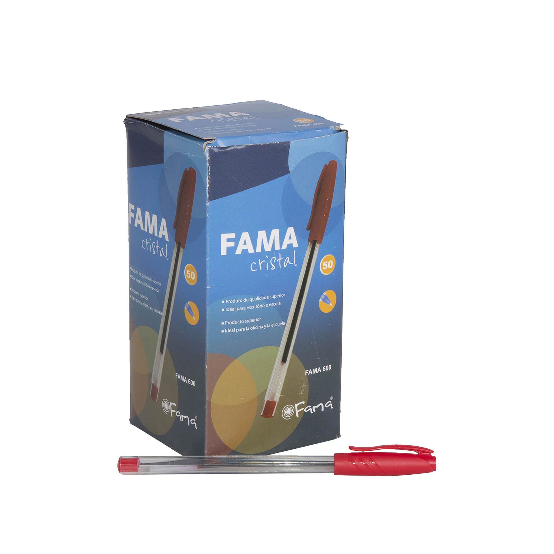 Esferográfica Cristal Vermelho