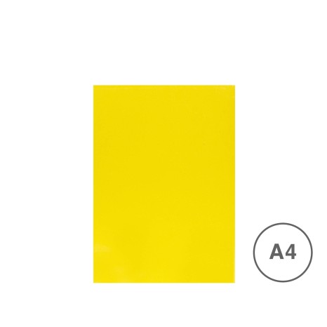 Folha Esponja Eva Amarelo A4 20X29cm - Image product