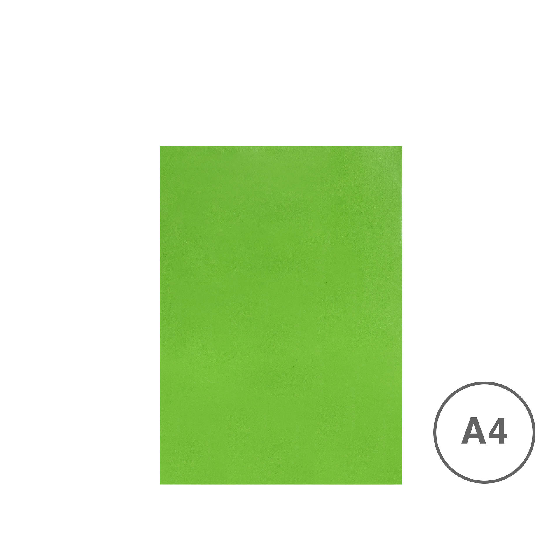 Folha Esponja Eva Verde A4 20X29cm